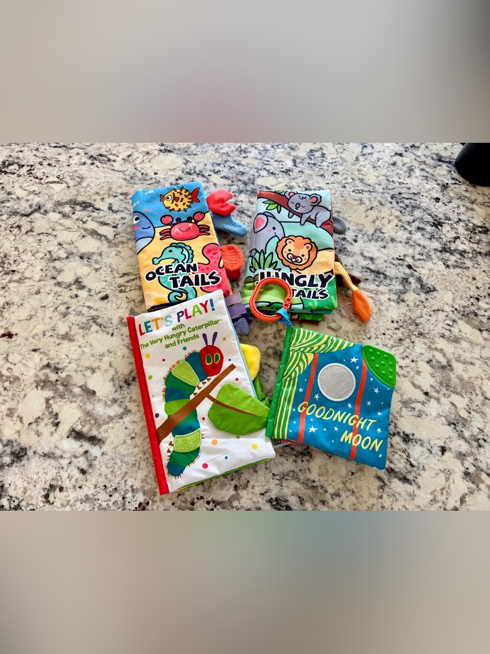 Set of 4 - Soft Crinkle Books!